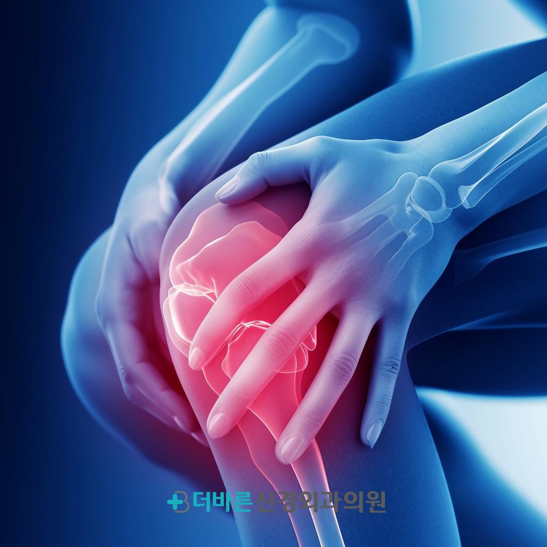 운동 후 무릎이 붓고 불안정하다면? 사진